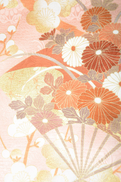 Long-sleeved kimono 6 items set / Furisode / FK#1-534