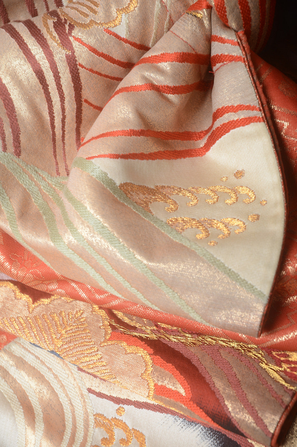 Long-sleeved kimono 6 items set / Furisode / FK#1-534