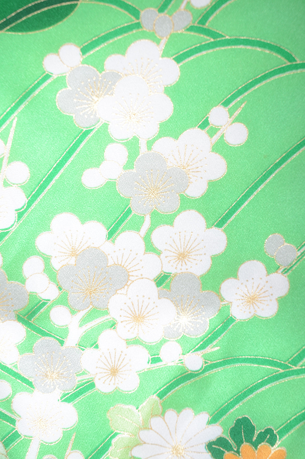 Long-sleeved kimono 6 items set / Furisode / FK#1-536