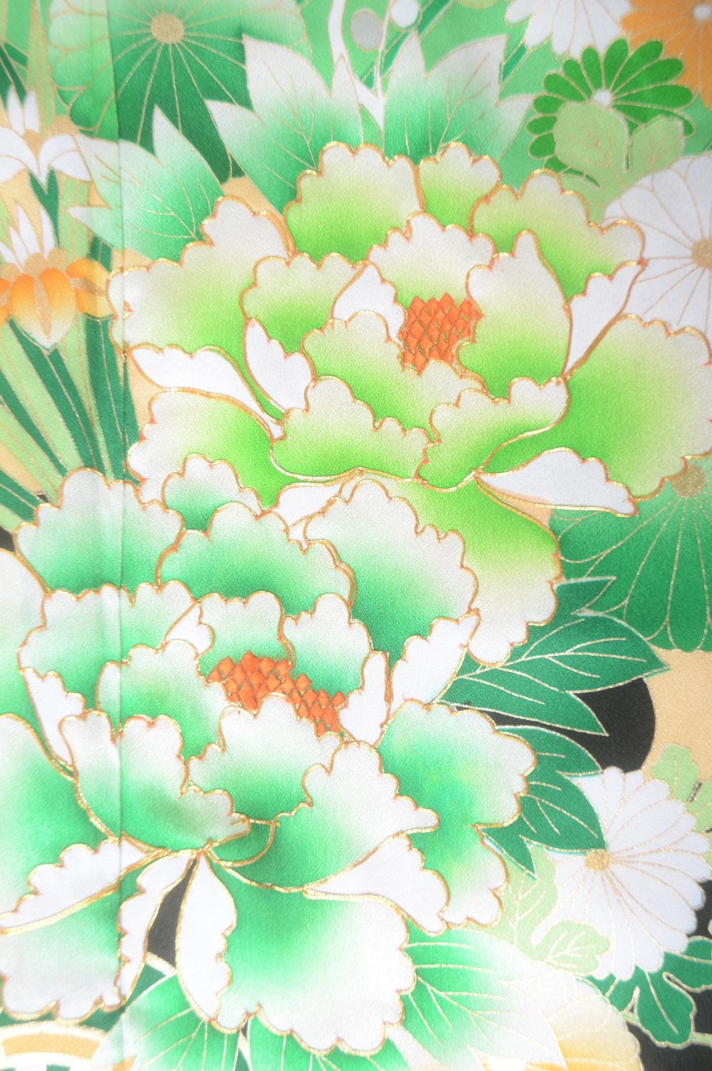 Long-sleeved kimono 6 items set / Furisode / FK#1-536