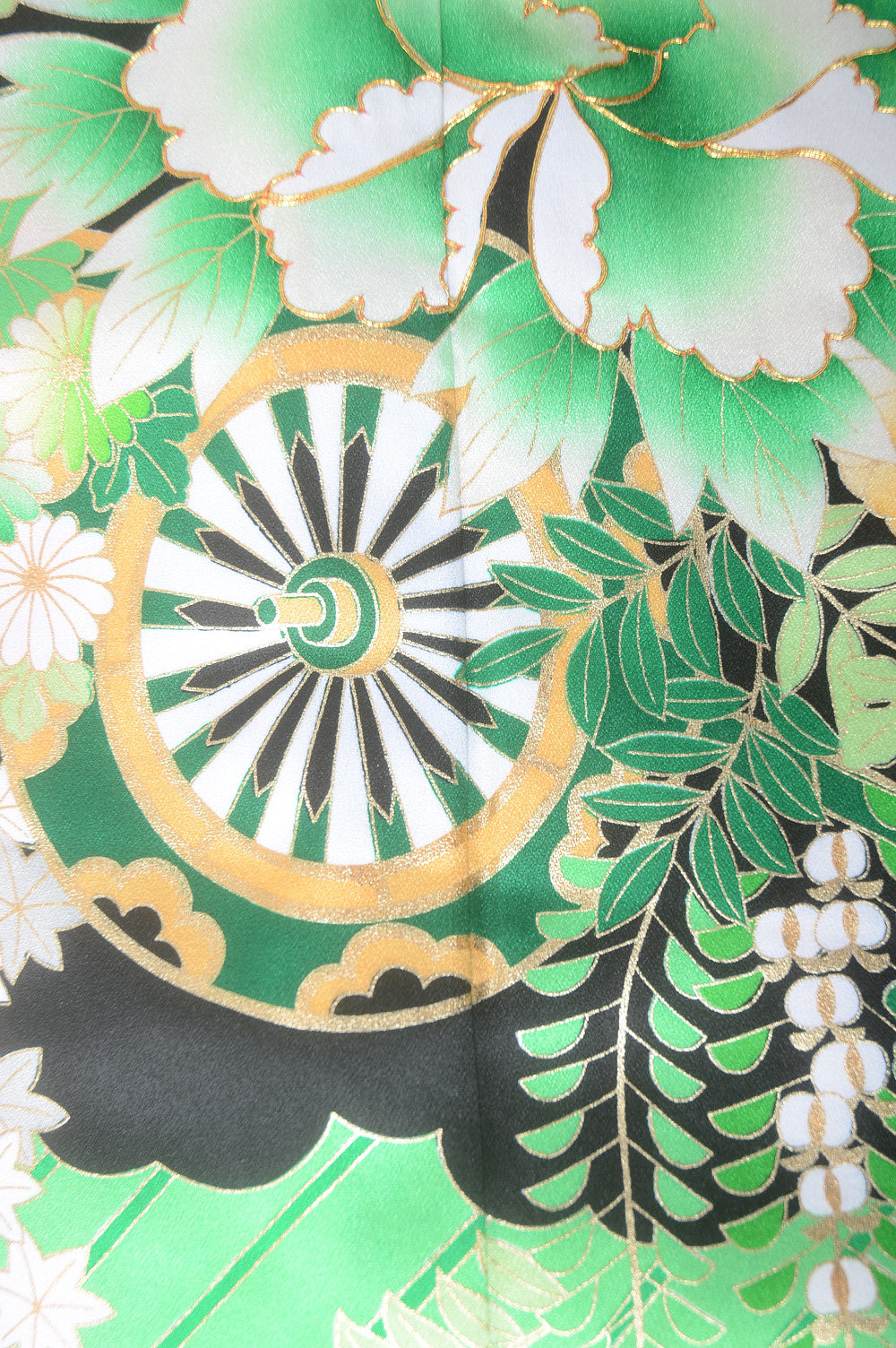 Long-sleeved kimono 6 items set / Furisode / FK#1-536