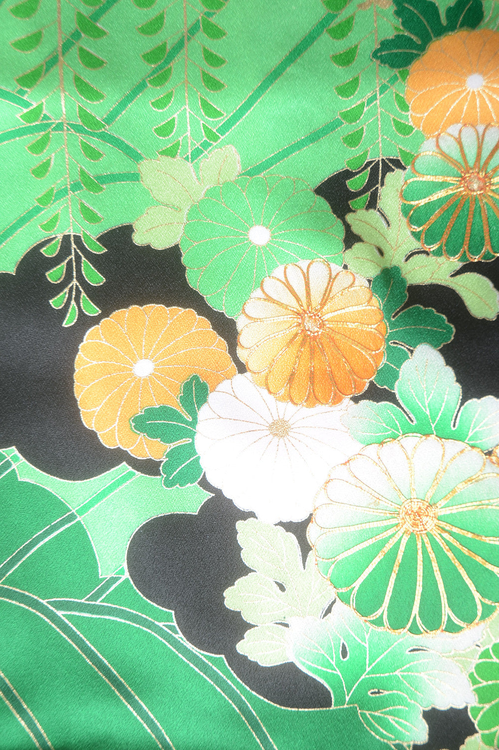 Long-sleeved kimono 6 items set / Furisode / FK#1-536