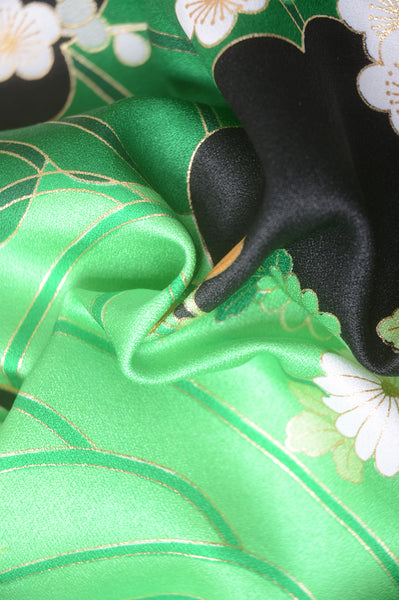 Long-sleeved kimono 6 items set / Furisode / FK#1-536