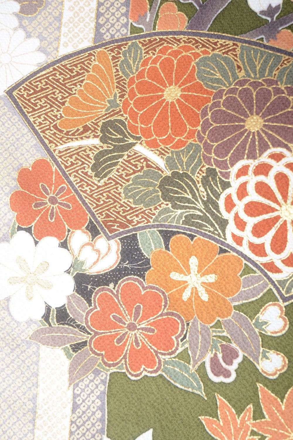 Long-sleeved kimono 6 items set / Furisode / FK#1-537