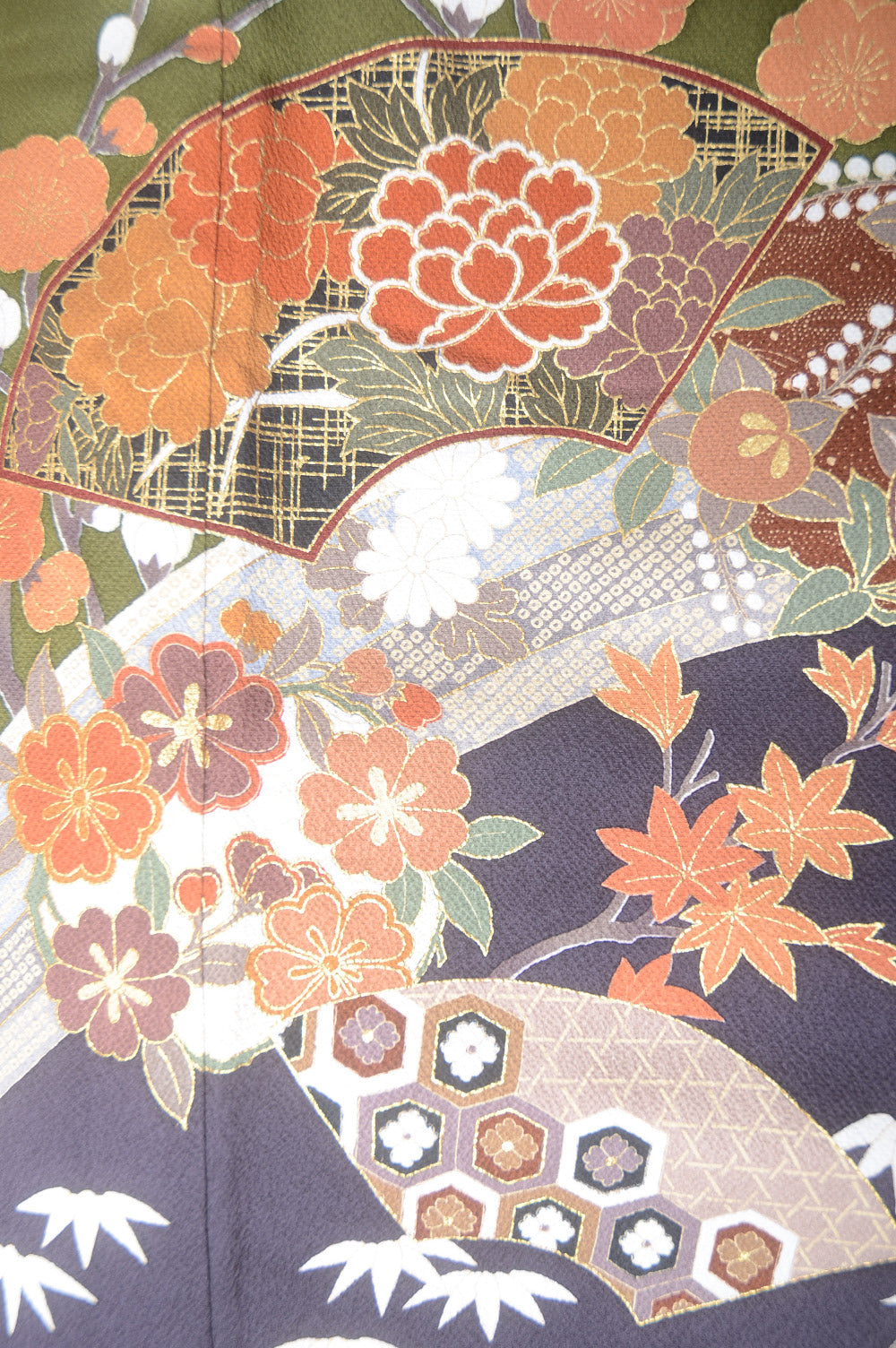 Long-sleeved kimono 6 items set / Furisode / FK#1-537