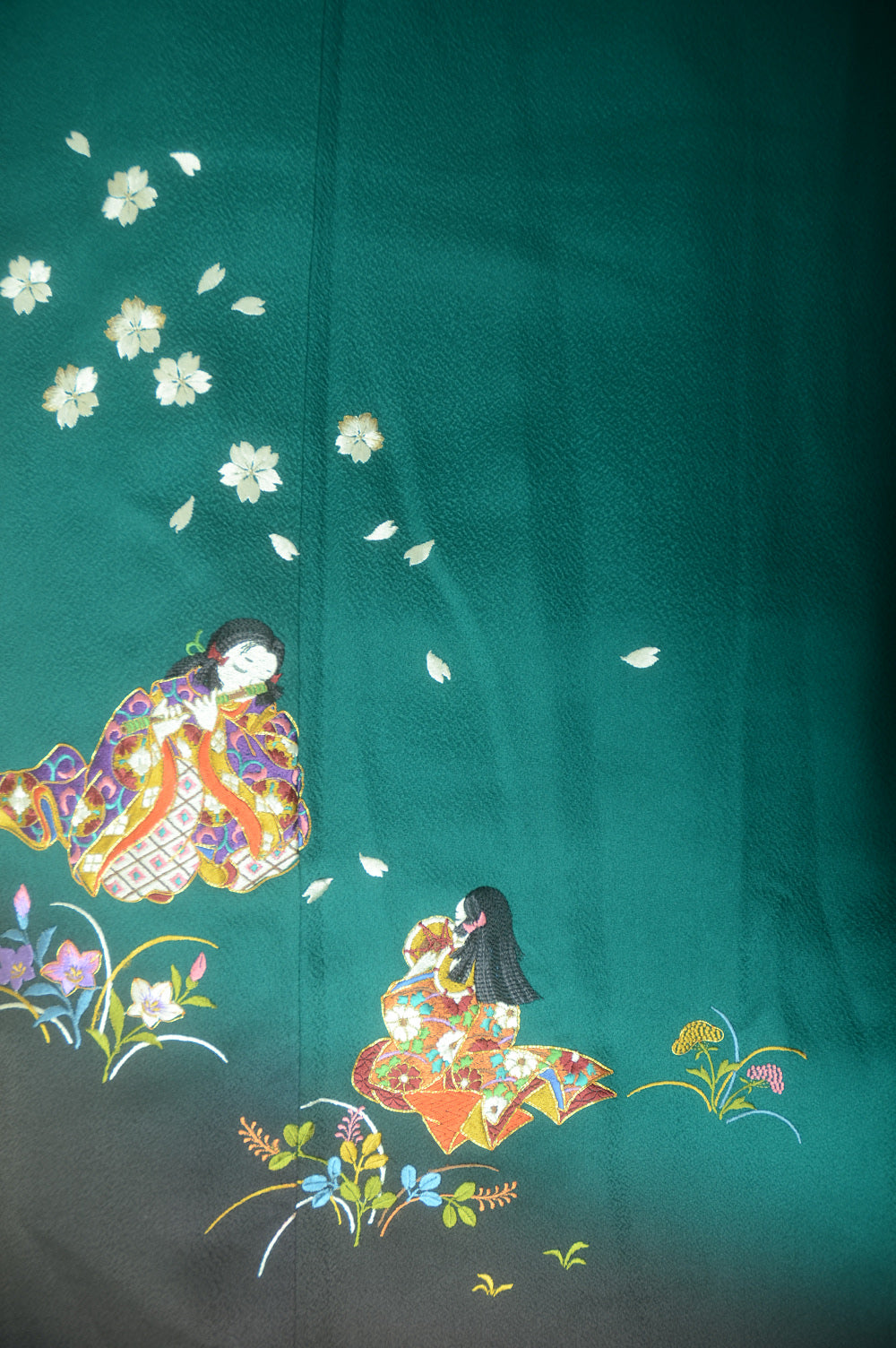 Long-sleeved kimono 6 items set / Furisode / FK#1-538