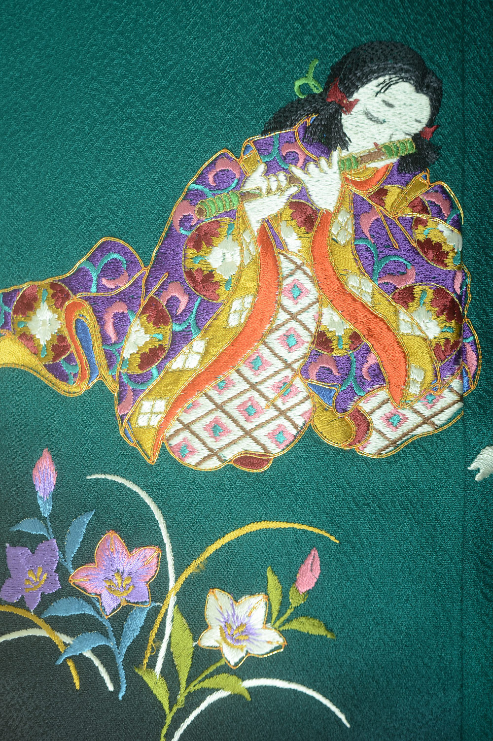 Long-sleeved kimono 6 items set / Furisode / FK#1-538