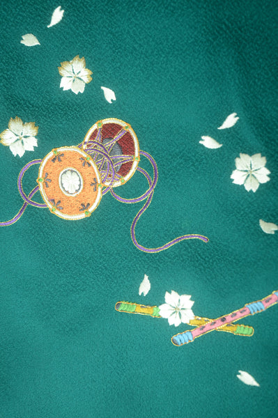 Long-sleeved kimono 6 items set / Furisode / FK#1-538