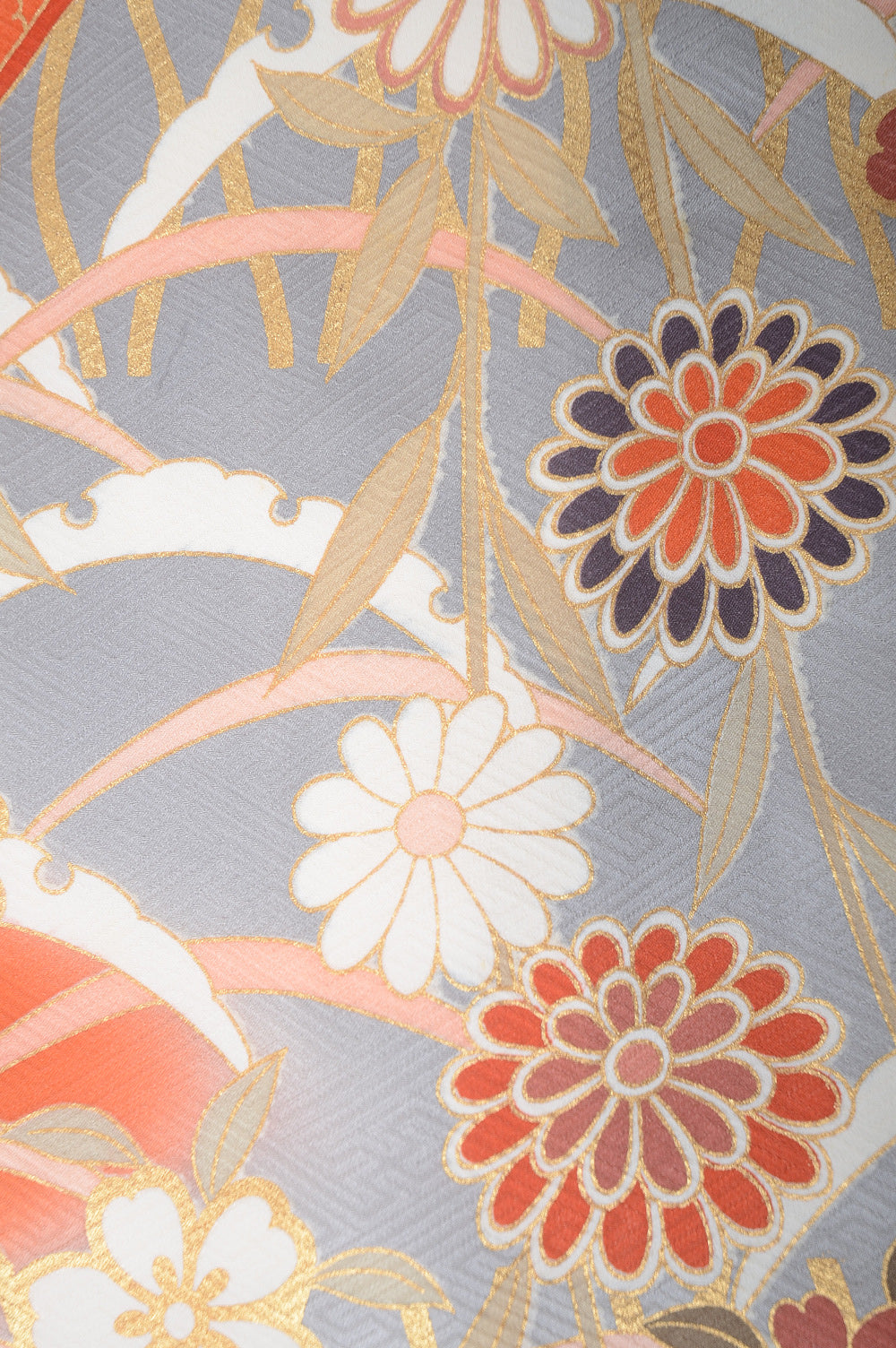 Long-sleeved kimono 6 items set / Furisode / FK#1-539