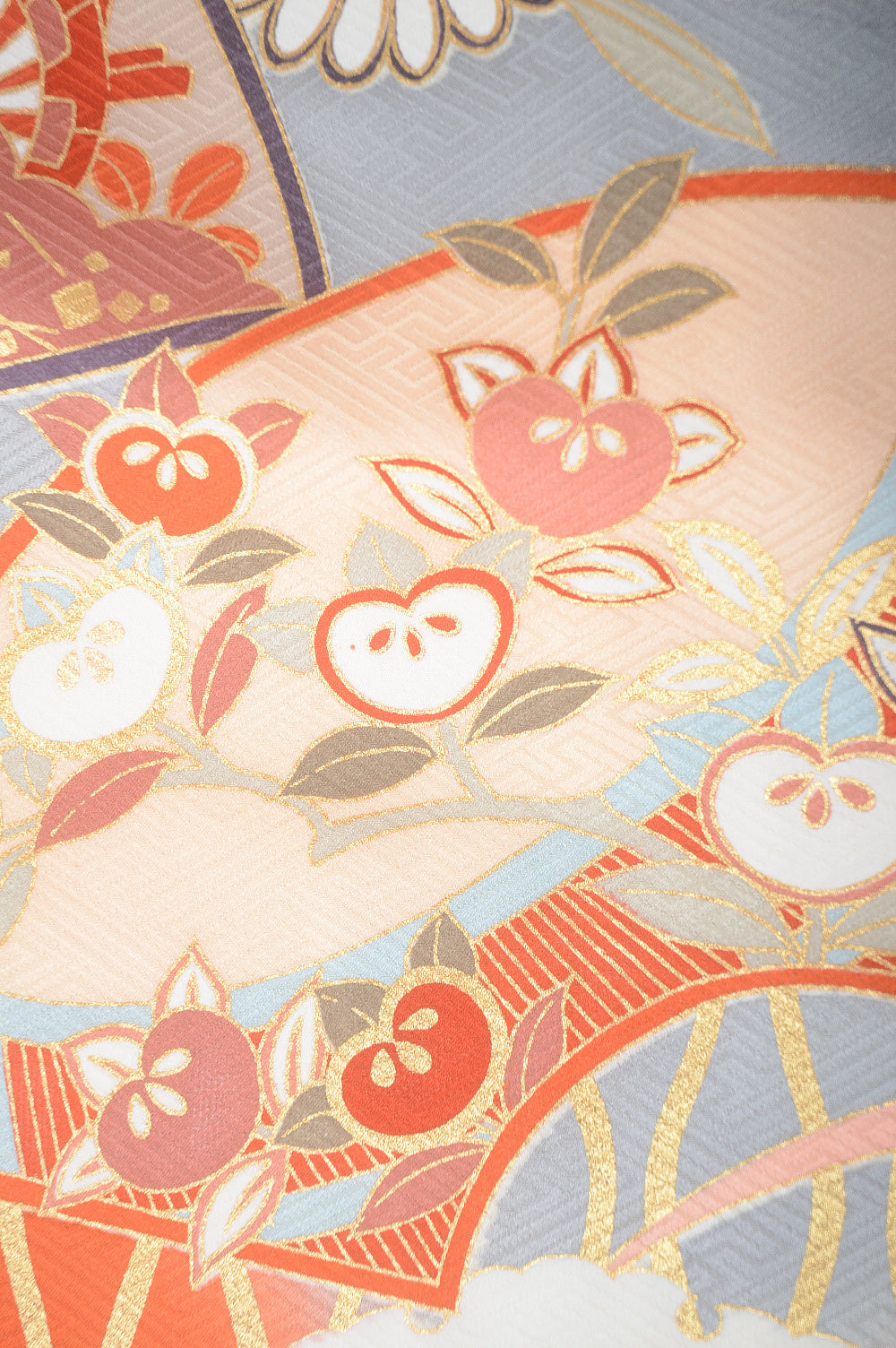 Long-sleeved kimono 6 items set / Furisode / FK#1-539