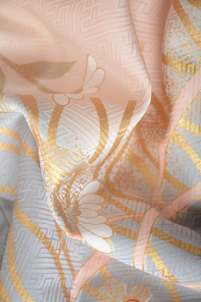 Long-sleeved kimono 6 items set / Furisode / FK#1-539