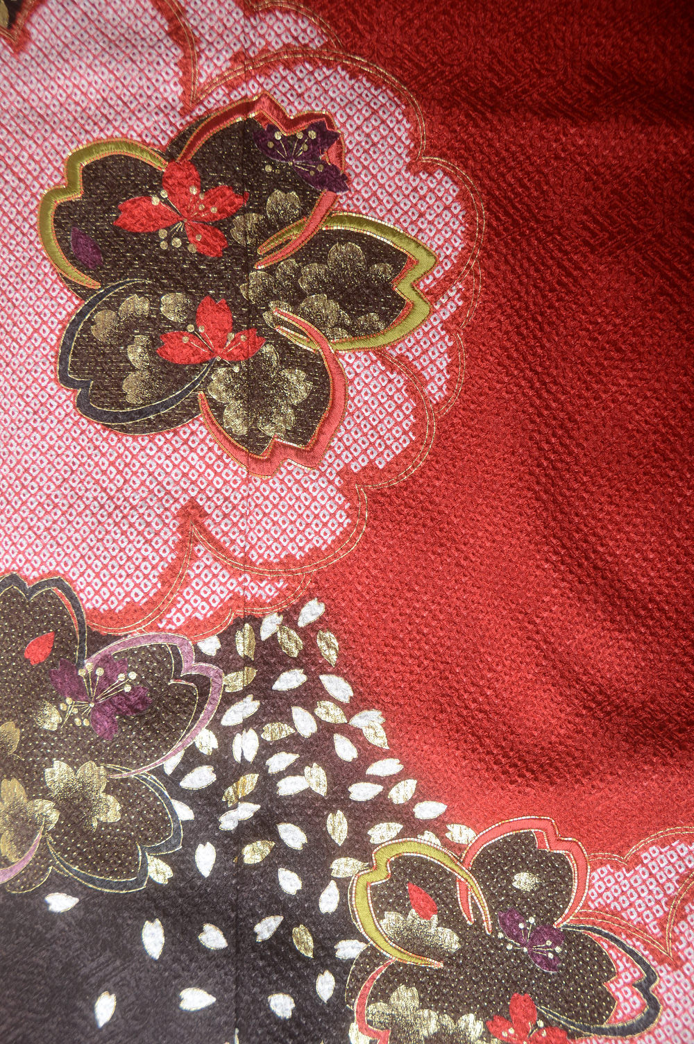 Long-sleeved kimono 6 items set / Furisode / FK#1-540