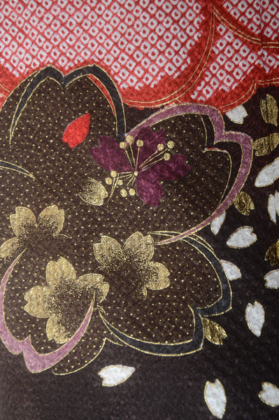 Long-sleeved kimono 6 items set / Furisode / FK#1-540