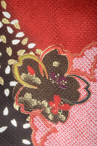 Long-sleeved kimono 6 items set / Furisode / FK#1-540