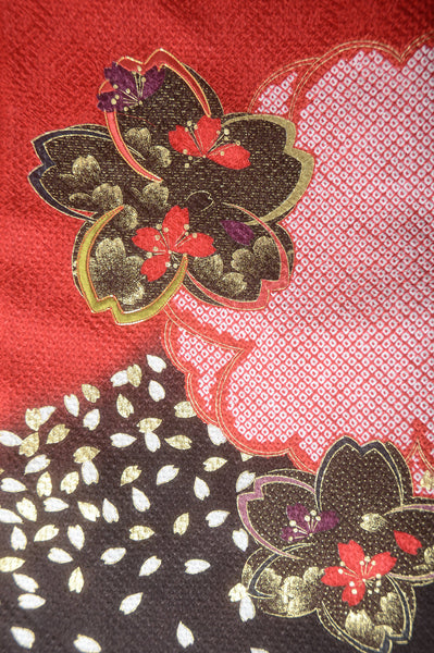 Long-sleeved kimono 6 items set / Furisode / FK#1-540