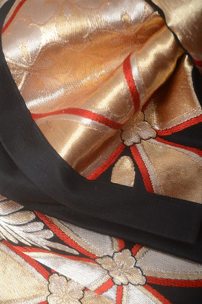 Long-sleeved kimono 6 items set / Furisode / FK#1-540