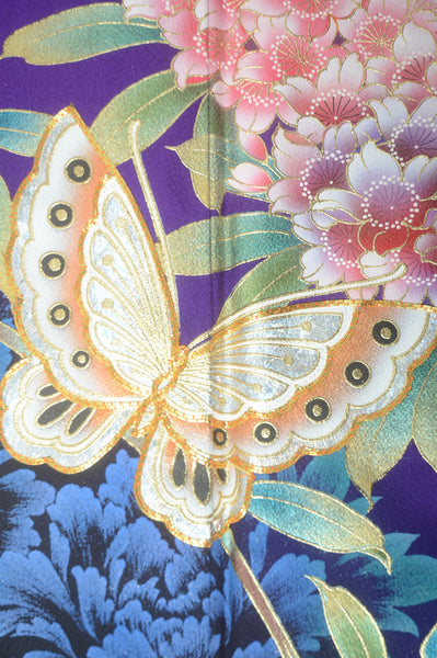 Long-sleeved kimono 6 items set / Furisode / FK#1-541