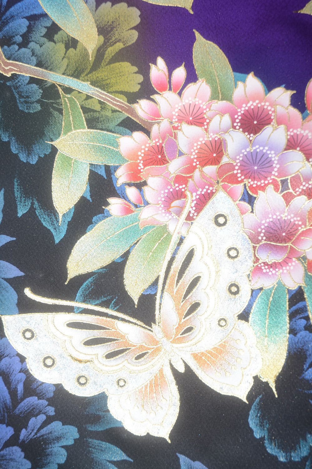 Long-sleeved kimono 6 items set / Furisode / FK#1-541