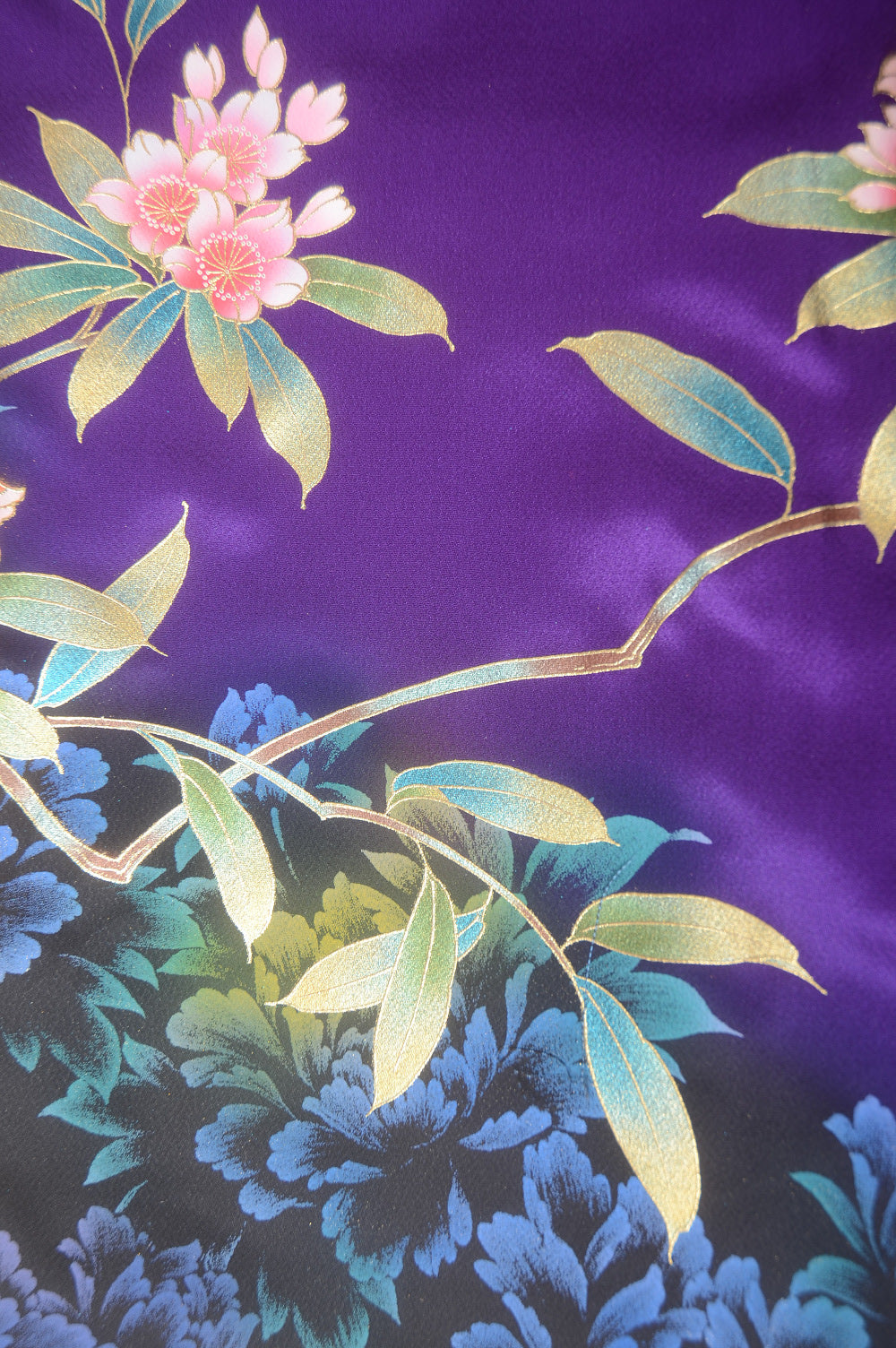 Long-sleeved kimono 6 items set / Furisode / FK#1-541