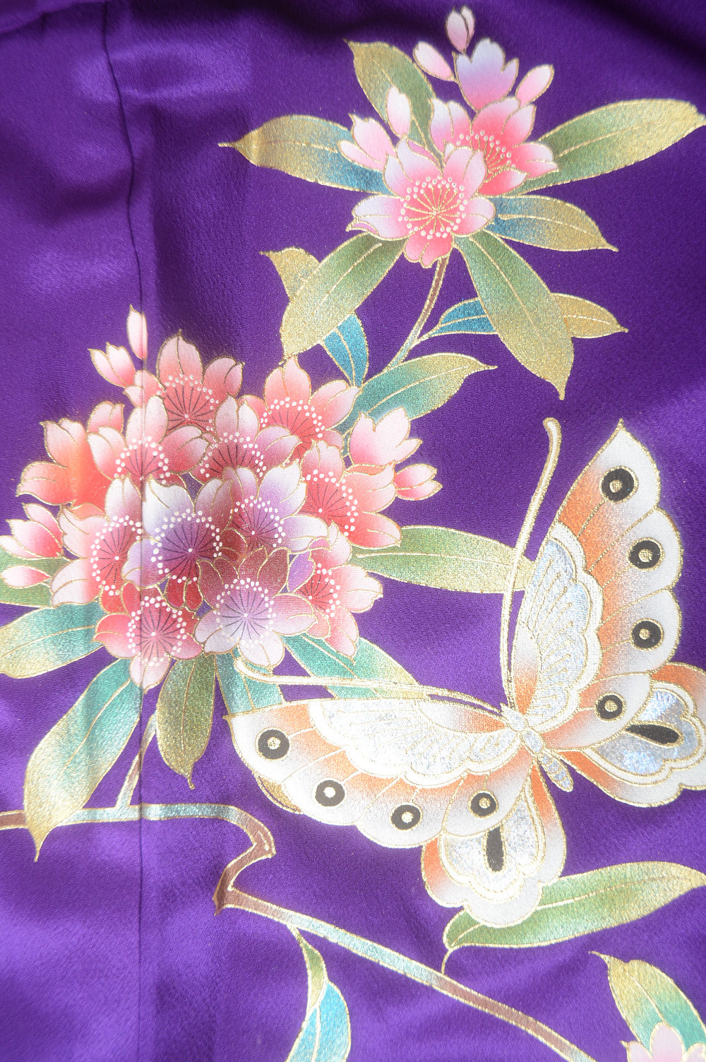 Long-sleeved kimono 6 items set / Furisode / FK#1-541