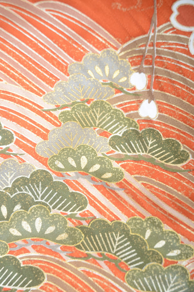 Long-sleeved kimono 6 items set / Furisode / FK#1-542