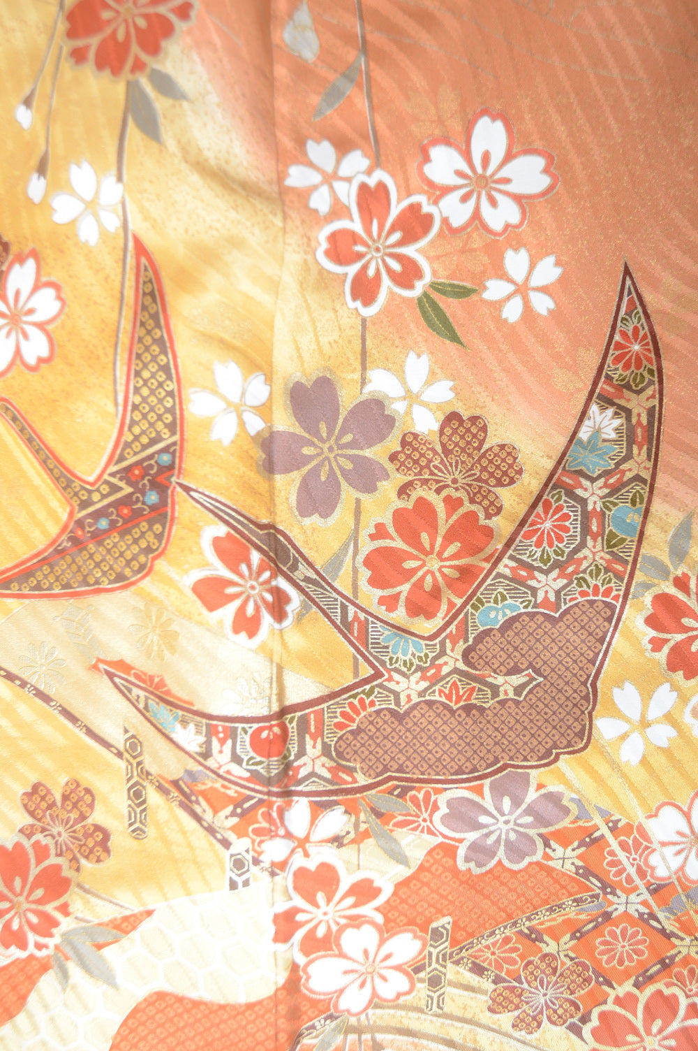 Long-sleeved kimono 6 items set / Furisode / FK#1-542