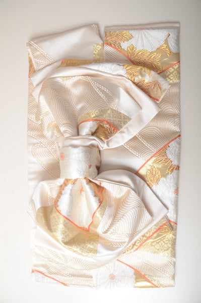 Long-sleeved kimono 6 items set / Furisode / FK#1-542