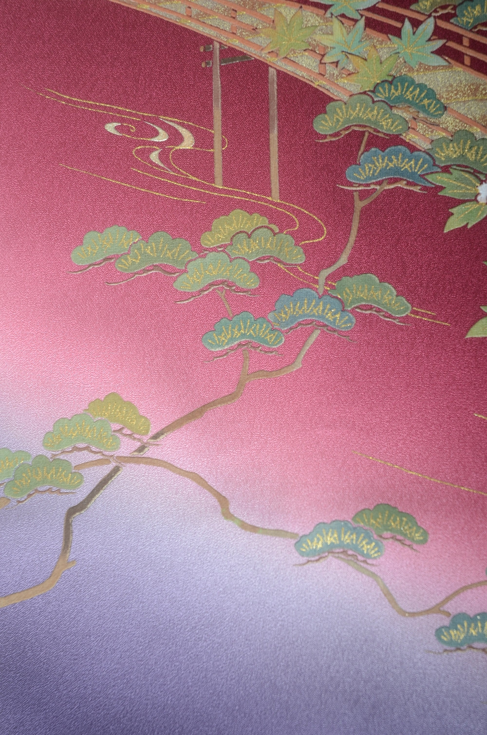 Long-sleeved kimono 6 items set / Furisode / FK#1-716