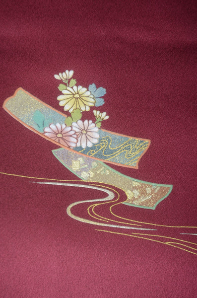 Long-sleeved kimono 6 items set / Furisode / FK#1-716