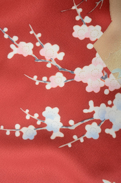 Long-sleeved kimono 6 items set / Furisode / FK#1-718