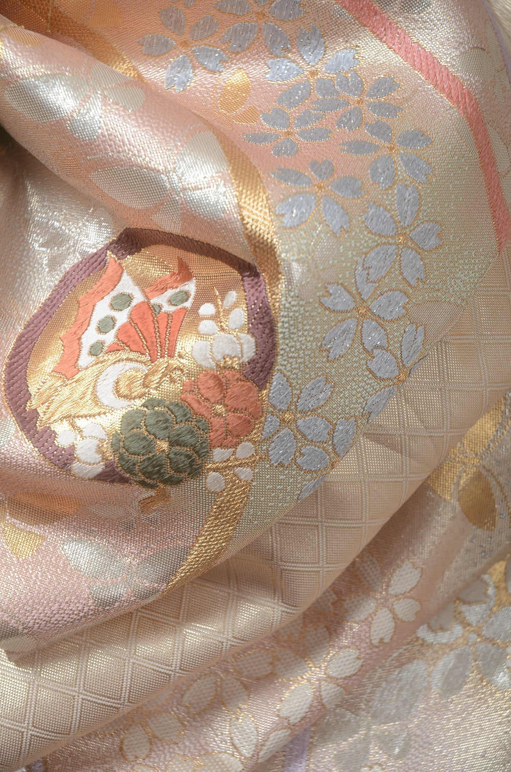 Long-sleeved kimono 6 items set / Furisode / FK#1-718