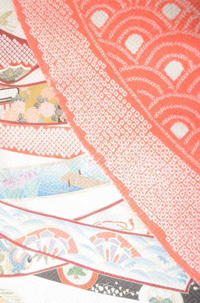 Long-sleeved kimono 6 items set / Furisode / FK#1-719