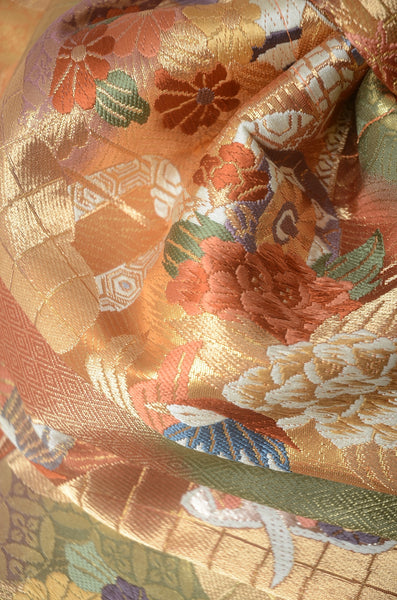 Long-sleeved kimono 6 items set / Furisode / FK#1-719
