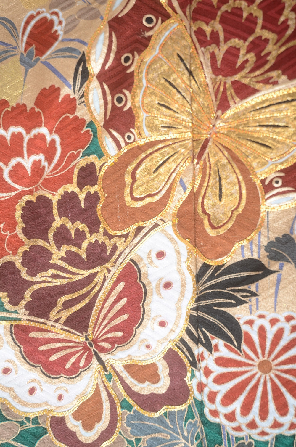 Long-sleeved kimono 6 items set / Furisode / FK#1-721