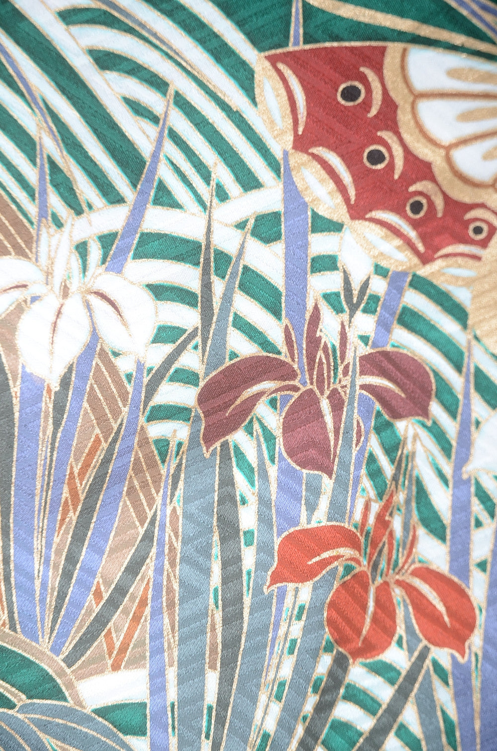 Long-sleeved kimono 6 items set / Furisode / FK#1-721