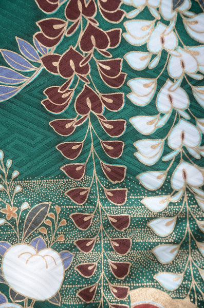 Long-sleeved kimono 6 items set / Furisode / FK#1-721