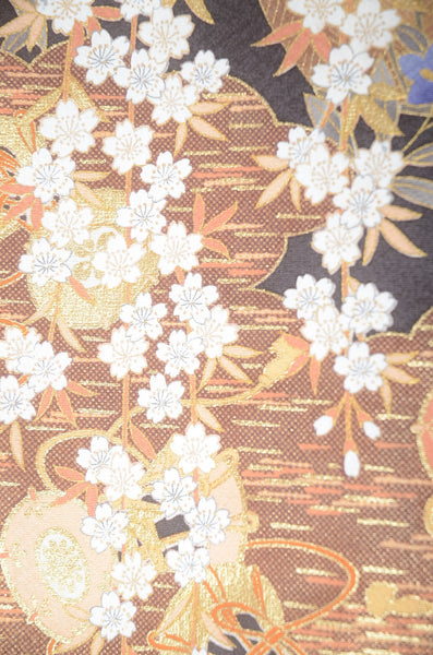 Long-sleeved kimono 6 items set / Furisode / FK#1-722