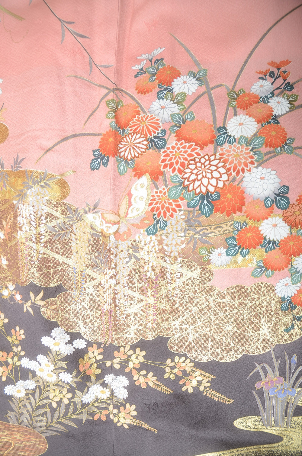 Long-sleeved kimono 6 items set / Furisode / FK#1-722