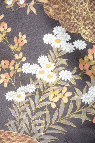 Long-sleeved kimono 6 items set / Furisode / FK#1-722