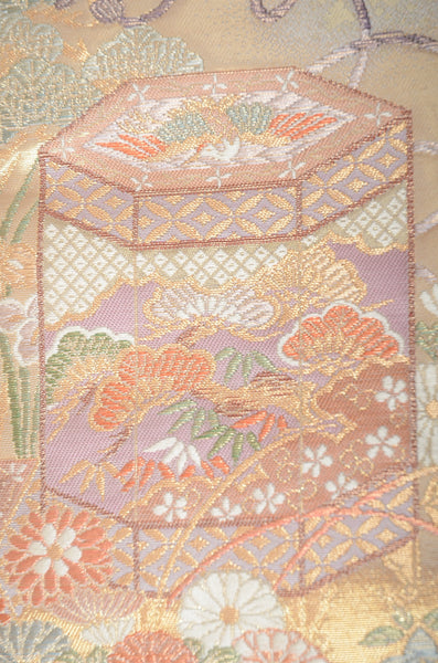 Long-sleeved kimono 6 items set / Furisode / FK#1-722