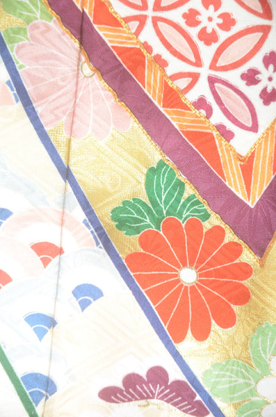 Long-sleeved kimono 6 items set / Furisode / FK#1-726