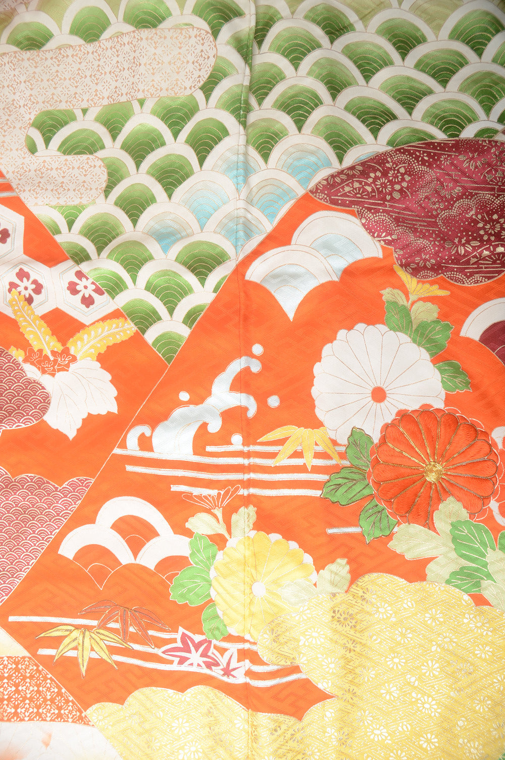 Long-sleeved kimono / Furisode / FK#1-629