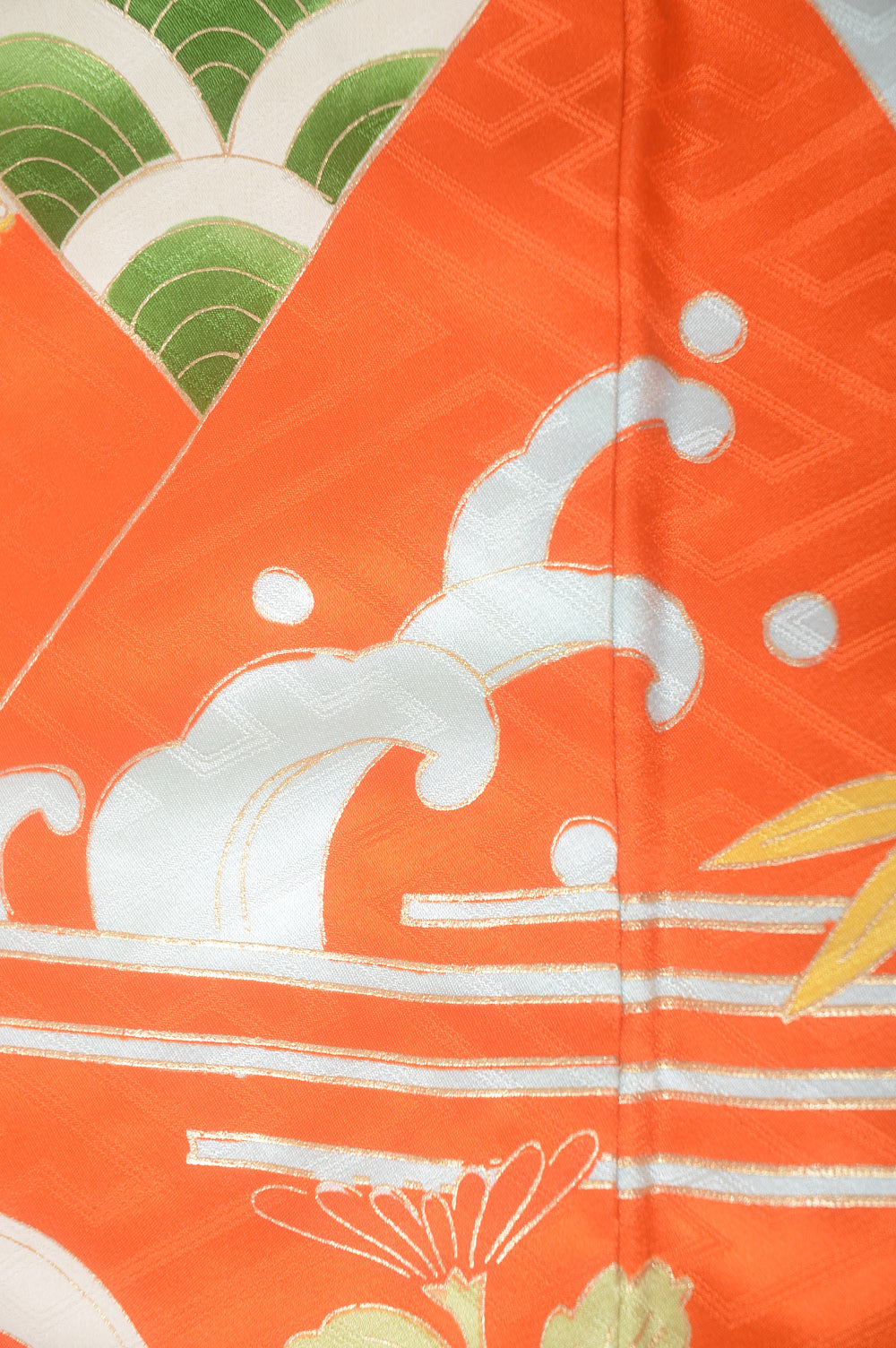 Long-sleeved kimono / Furisode / FK#1-629