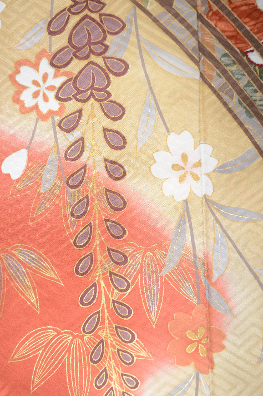 Long-sleeved kimono 6 items set / Furisode / FK#1-436