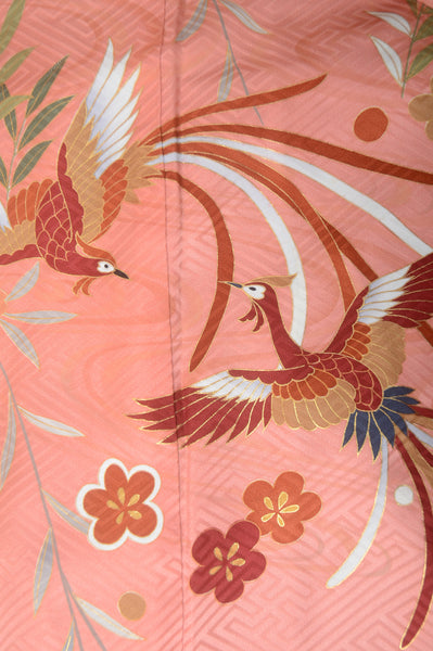 Long-sleeved kimono 6 items set / Furisode / FK#1-436