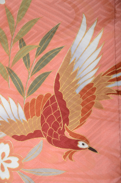 Long-sleeved kimono 6 items set / Furisode / FK#1-436