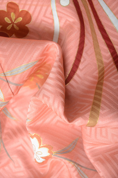 Long-sleeved kimono 6 items set / Furisode / FK#1-436