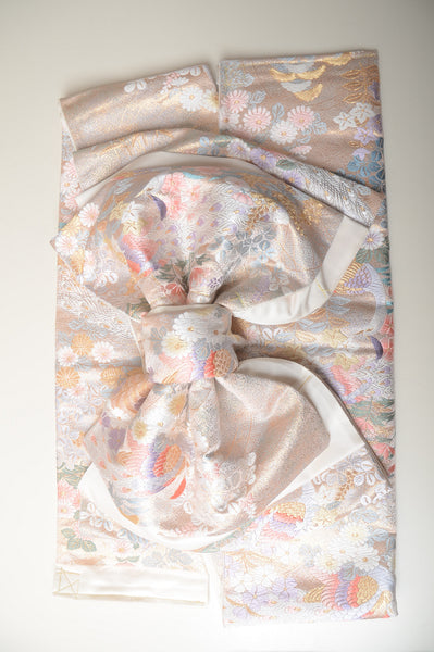 Long-sleeved kimono 6 items set / Furisode / FK#1-436