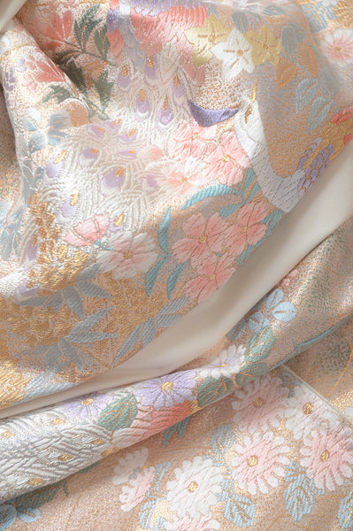 Long-sleeved kimono 6 items set / Furisode / FK#1-436