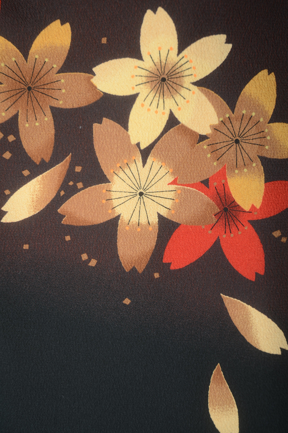 Long-sleeved kimono 6 items set / Furisode / FK#1-437